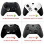 eXtremeRate Carcasa para Xbox One Elite Protectora Placa Frontal Reemplazo Kit Cubierta Shell Funda para Xbox One Elite Series 2