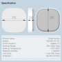 Moes-Interruptor de botón inteligente Tuya ZigBee, Control remoto inal