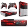 Adhesivo para consola Xbox One S Spider + 2 fundas para mando de Xbox One S y Kinect