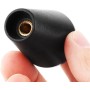 VOANZO 2 piezas DIY Joystick Oval Balltop Arcade Joystick Oval Balltop para Retro Arcade Machine Street Fighter Arcade Machine -