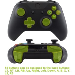 eXtremeRate Lofty Programable Remap&Gatillo de Parada Kit para Xbox (Actualización Board,Carcasa Trasera,Agarre,Botones