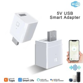 Tuya-Adaptador Micro USB inteligente, interruptor de 5V, WiFi, Mini ad