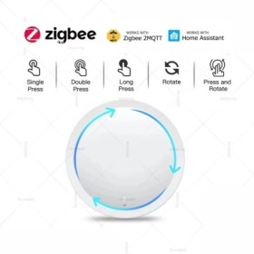 ZigBee-interruptor de perilla inteligente, botón de escena inalámbrico