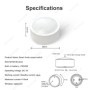 ZigBee-interruptor de perilla inteligente, botón de escena inalámbrico