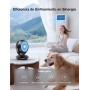 Acoolir Table Fan, 24dB Silent Fan for Sleeping, Double Oscillation 70° Horizontal & 100° Vertical, 3 Speeds, Portable Fan for