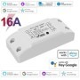 ‌ Interruptor inteligente WiFi de 16A, plataforma doble, interruptor d