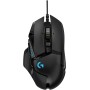 Logitech G G502 HERO Ratón Gaming con Cable Alto Rendimiento, Captor HERO 25K, 25,600 DPI, RGB, Peso Personalizable, 11 Botones