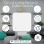 Tuya Zigbee Gateway HUB inalámbrico puente de casa inteligente Control