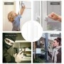 Tuya-Sensor de puerta con WiFi, sistema de alarma de protección de seg