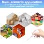 300 Piezas Aplicador de Puntas de Pegamento Extensor de Pegamento, Micropuntas de Botella de Pegamento de Plástico de Precisión,