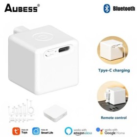 AUBESS Tuya Bluetooth Smart Touch Fingerbot Plus interruptor pulsador 