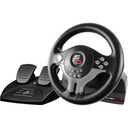 Subsonic - Superdrive - Volante de carreras SV200 con pedales y paletas de cambio para Nintendo Switch - PS4 - Xbox One - PC
