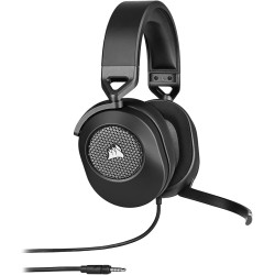 Corsair HS65 Surround Auriculares Multiplataforma con Cable para Juegos - Sonido Envolvente Dolby 7.1 - SonarWorks SoundID