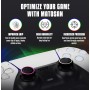 MatoSan® Set de Cubiertas de Silicona para Stick – Compatible con mandos PS5 y PS4 – Mejora de Agarre y Protección – Accesorios