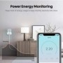 Tuya 16A Brasil estándar WiFi enchufe inteligente con Monitor de poten