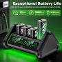 OIVO Baterías para Xbox One/Series X|S/Elite, 4x4880mWh Bateria Mando Xbox, Baterías Recargables para Mandos Xbox, Accesorios