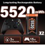 HELLCOOL Bateria para Mando Xbox One/Xbox Series, 2X4800mWh Bateria Compatible con la Mando Xbox One S/X/Elite, Xbox Series X/S
