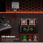 HELLCOOL Bateria para Mando Xbox One/Xbox Series, 2X4800mWh Bateria Compatible con la Mando Xbox One S/X/Elite, Xbox Series X/S