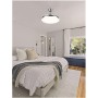 JARDIN202 - LED Ceiling Fan with 4 Blades 3500-4000-6500K Timer, 6 Speeds, Retractable Blades | Rate (White)