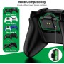 HELLCOOL Play y Kit de Carga USB Bateria para Mando Xbox One/Xbox Series, 2X4800mWh Bateria Compatible con la Mando Xbox One