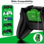 HELLCOOL Play y Kit de Carga USB Bateria para Mando Xbox One/Xbox Series, 2X4800mWh Bateria Compatible con la Mando Xbox One