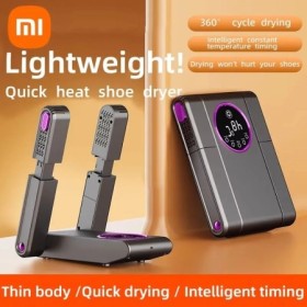 Secador de zapatos Xiaomi, secador de zapatos y botas eléctrico portát