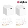 Tuya Zigbee 1/3 Uds inteligente tpye-c táctil recargable Fingerbot Plu