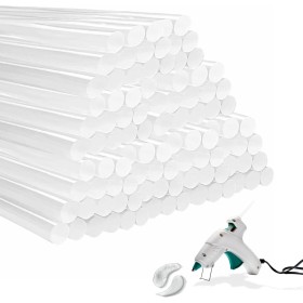 TECHZOCO Barras de pegamento en caliente, barra pegamento termofusible, Barras Silicona Caliente, Apto para bricolaje,