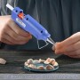 TECHZOCO Barras de pegamento en caliente, barra pegamento termofusible, Barras Silicona Caliente, Apto para bricolaje,