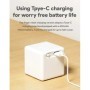 Tuya Zigbee 1/3 Uds inteligente tpye-c táctil recargable Fingerbot Plu