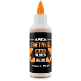 Adhesivo multiuso - extra fuerte y de secado rápido - Transparente - KRAFTPROTZ - 100 ml / 90 g - Ideal para el hogar, hobby y