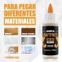 Adhesivo multiuso - extra fuerte y de secado rápido - Transparente - KRAFTPROTZ - 100 ml / 90 g - Ideal para el hogar, hobby y