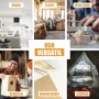 Adhesivo multiuso - extra fuerte y de secado rápido - Transparente - KRAFTPROTZ - 100 ml / 90 g - Ideal para el hogar, hobby y
