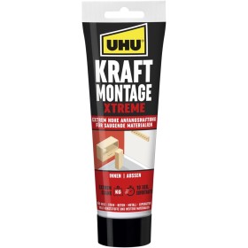 UHU Pegamento de montaje Kraft Xtreme, tubo de 175 g