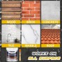 Funmo 300g Recubrimiento impermeable transparente,impermeabilizante azulejos,sellador transparente,revestimiento