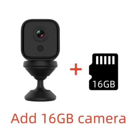 Minicámara de seguridad con detección de cuerpo humano, videocámara in