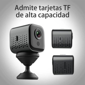 Minicámara de seguridad con detección de cuerpo humano, videocámara in