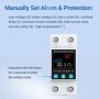 Disyuntor inteligente Tuya ZigBee/WiFi, interruptor de pantalla LED co