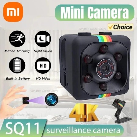 Xiaomi Mini cámara 1080P HD pequeña cámara de niñera Video grabadora D