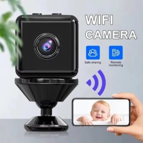 2025 Mini cámara de 8GB inalámbrica WiFi Monitor remoto cámara pequeña