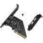 PCIe 4.0 X8 a la Tarjeta Oculink para Transferencia de Datos de Alta Velocidad, Admite Dispositivos de Arranque, No Se Necesita