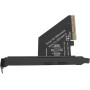 PCIe 4.0 X8 a la Tarjeta Oculink para Transferencia de Datos de Alta Velocidad, Admite Dispositivos de Arranque, No Se Necesita