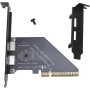PCIe 4.0 X8 a la Tarjeta Oculink para Transferencia de Datos de Alta Velocidad, Admite Dispositivos de Arranque, No Se Necesita