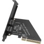 PCIe 4.0 X8 a la Tarjeta Oculink para Transferencia de Datos de Alta Velocidad, Admite Dispositivos de Arranque, No Se Necesita