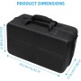 Bolsa de transporte a prueba de golpes para PS5 pro, Bolsa de hombro Funda de viaje protectora portátil para accesorios de mando