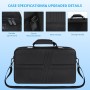 Bolsa de transporte a prueba de golpes para PS5 pro, Bolsa de hombro Funda de viaje protectora portátil para accesorios de mando