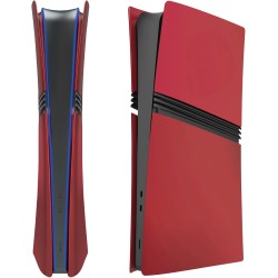 Funda de consola Digital Edition para PS5 PRO, Unidad óptica de repuesto para PS5 PRO, Carcasa Protectora de Color Rojo