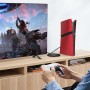 Funda de consola Digital Edition para PS5 PRO, Unidad óptica de repuesto para PS5 PRO, Carcasa Protectora de Color Rojo