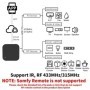 Tuya Smart RF IR Control remoto WiFi hogar inteligente para aire acond