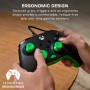 Turtle Beach Rematch Core Ghost Camo Negro/Amarillo - Mando con Cable - con Licencia para Xbox Series XS, Xbox One y PC -